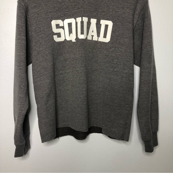 Suburban Riot Squad Raw Hem Pullover Jumper Sweatshirt M - Picture 3 of 5